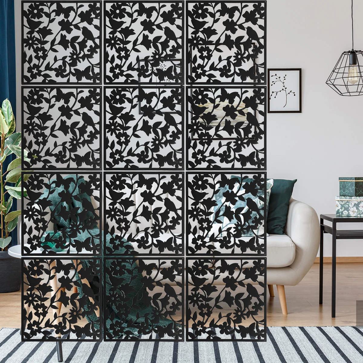 12 шт. в упаковке для дома одежда с изображением птицы форме цветка подвесной