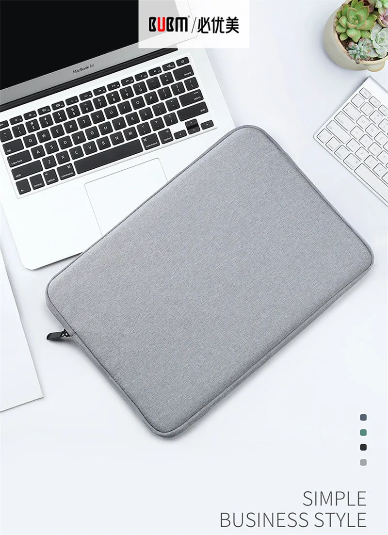 Сумка для ноутбука BUBM для Macbook Air Pro retina 11 12 13 14 15 15,6 дюймов Сумка для ноутбука чехол для планшетного ПК чехол для Asus Air hp Dell