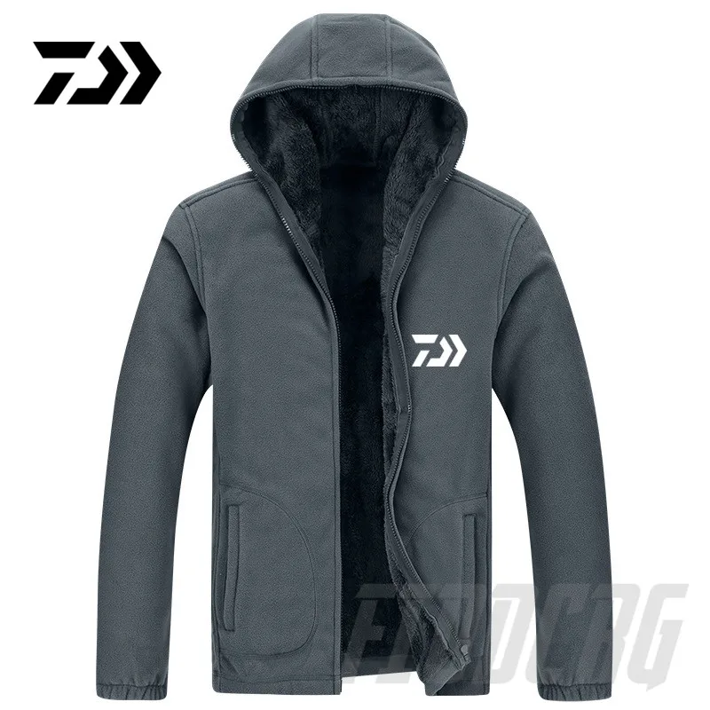 Daiwa наружная противомоскитная Roupa Pesca Мужская одежда и одежда мужская Спортивная Толстовка для рыбалки флис