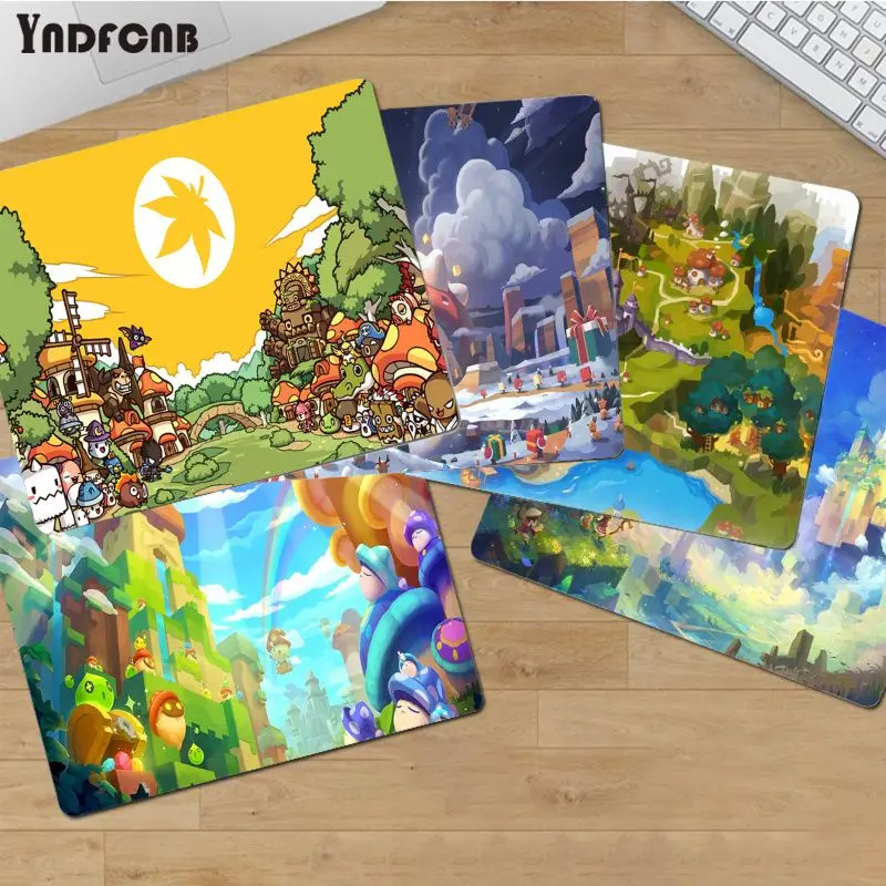

YNDFCNB New Designs MapleStory Laptop Gaming Mice Mousepad Smooth Writing Pad Desktops Mate gaming mouse pad