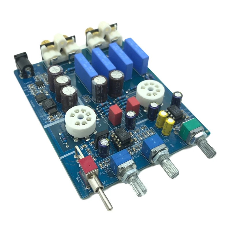 Новинка 6J1 плата предварительного усилителя трубки HiFi Регулировка громкости |