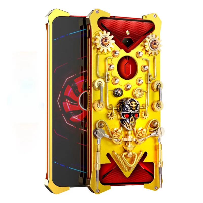 

Чехол-накладка для ZTE Nubia Red Magic 3S, металлический, противоударный