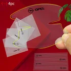 Автомобильные аксессуары 8X, наклейка на дверную ручку, наручную чашу, для Opel Astra j Insignia Astra g Corsa Zafira b Mokka Vivaro Meriva 2021