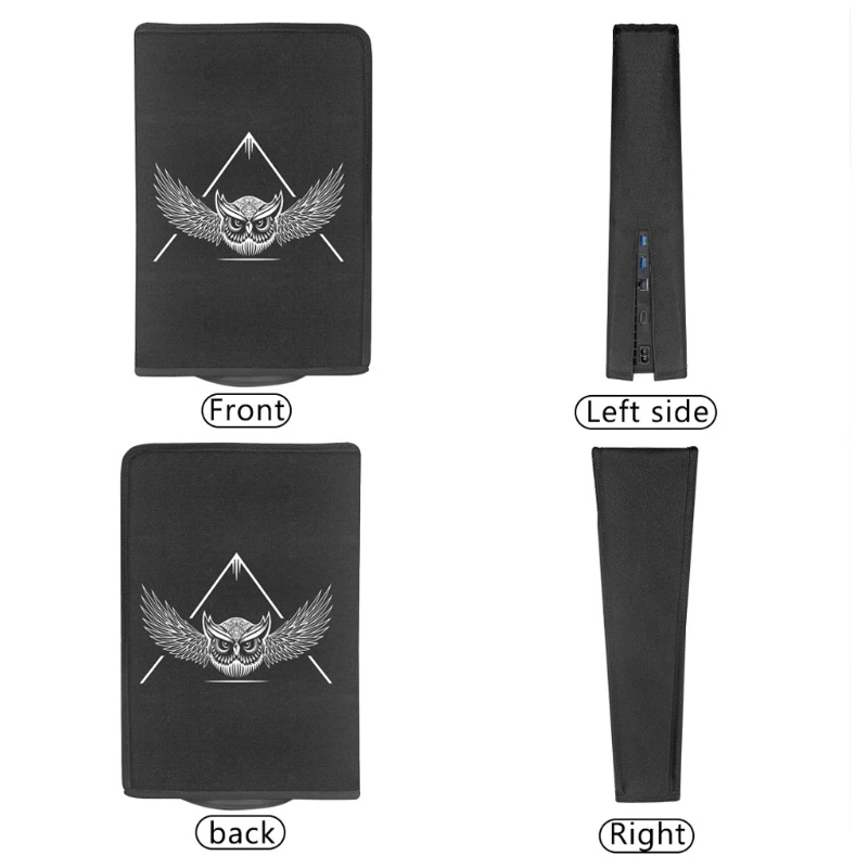 Паук Сова хост пылезащитный чехол Мягкий защитный для PS5 Play-station 5 оптический