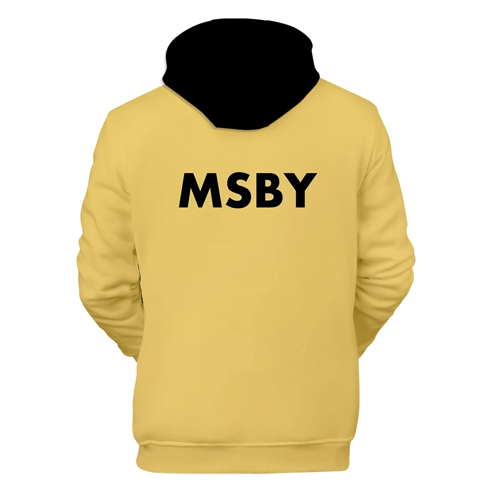 Новинка толстовка с капюшоном 3D рисунком из Аниме Haikyuu MSBY для косплея модные