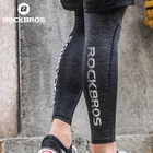 Велосипедные гетры ROCKBROS с защитой от УФ-лучей, компрессионные наколенники, Защитные Уличные спортивные безопасные леггинсы для футбола и бега