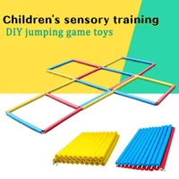 21pcsset hopscotch kids jump training sports toys baby sensory play outside outdoor indoor toy children activities games aid