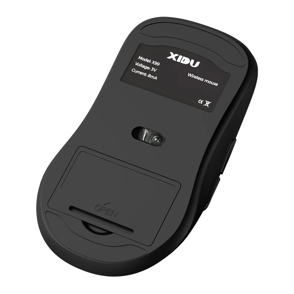 Мышь Компьютерная с Bluetooth и ПК эргономичная белая Аккумуляторная USB-мышь для