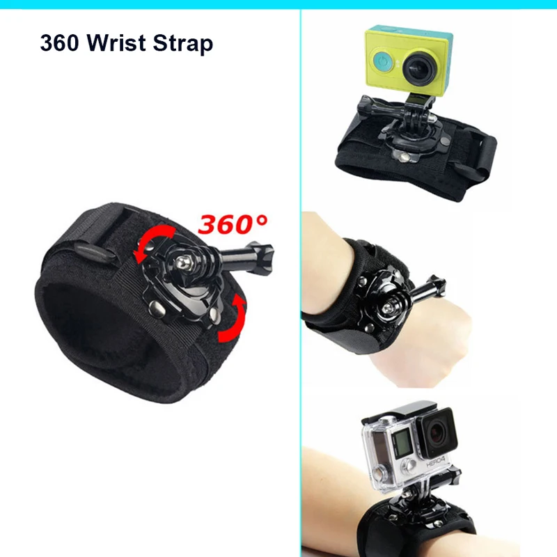 Набор аксессуаров для экшн камеры GoPro Hero 8 Max 7 6 5 4 Black 2018 Session Fusion DJI AKASO APEMAN Campark SJCAM 23