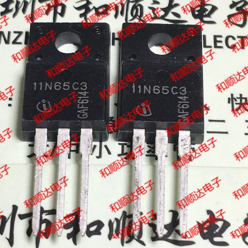 

10pcs/lot 11N65C3 SPA11N65C3 New stock TO-220F 650V 11A