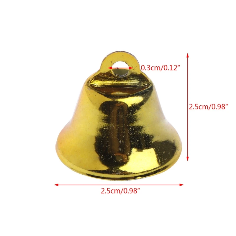 

10PCS Multi-Color Pet Bird Bells Wind Chimes For Parrot Toy DIY Stainless Steel L5YE