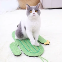 cats cactus sisal scratching pad cat paw pad protection sofa grinding claw cat toys cat accessories supplies pet cat beds