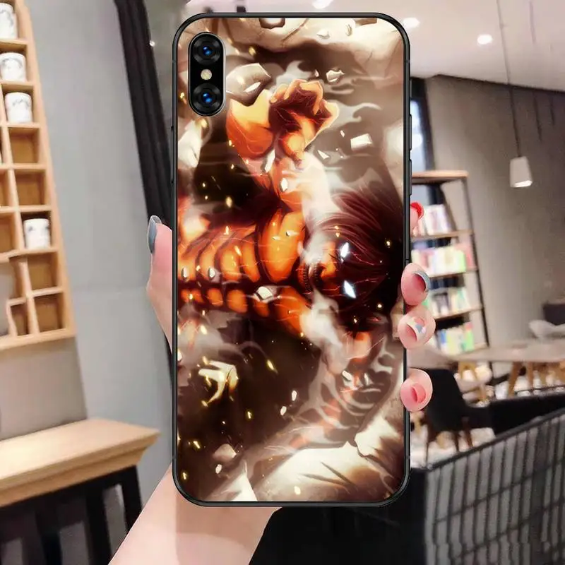 

Anime Japanese attack on Titan Phone Case for iphone etui 11 12 pro se 20 max xr xs x 7 8 6s plus mini Fundas Coque cover