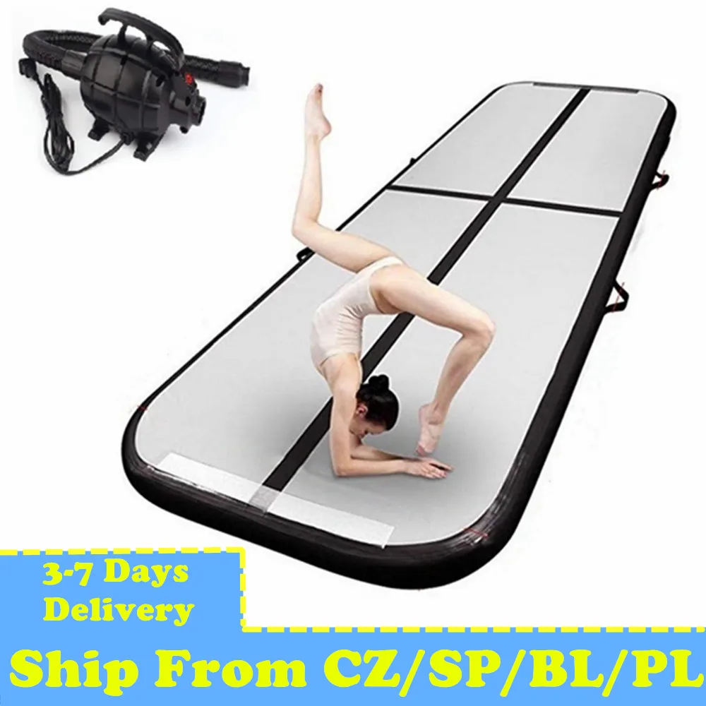

Inflatable Gymnastics Airtrack Crossfit Inflatable Mat Rhythmic Gymnastics Air Track Yoga Inflatable Mattress Electric Air Pump