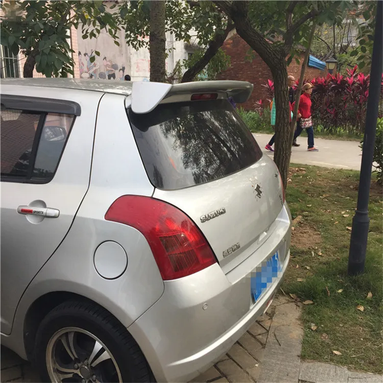 Спойлер для Swift 2008 2014 спойлер Suzuki WXCK из АБС пластика цветной задний крыла