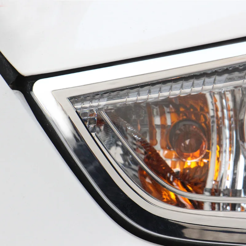 Lsrtw2017 накладка на переднюю заднюю фару для Mitsubishi Outlander Sport Asx RVR 2011-, аксессуары для интерьера, молдинги