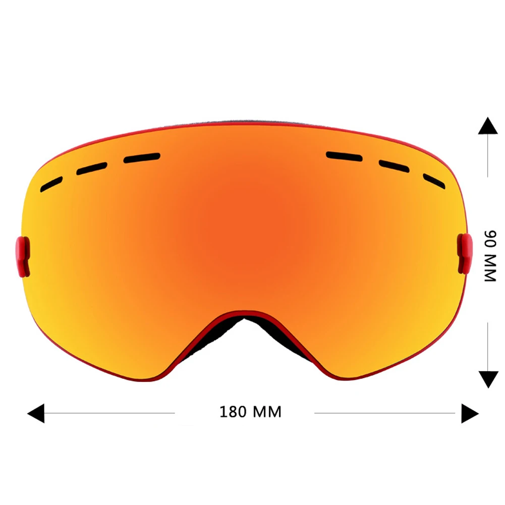 

Adults Ski Goggles Snowboard Snow Outdoor Sports UV400 Women Skiing Glasses Outdoor Exercise Sport Decoration
