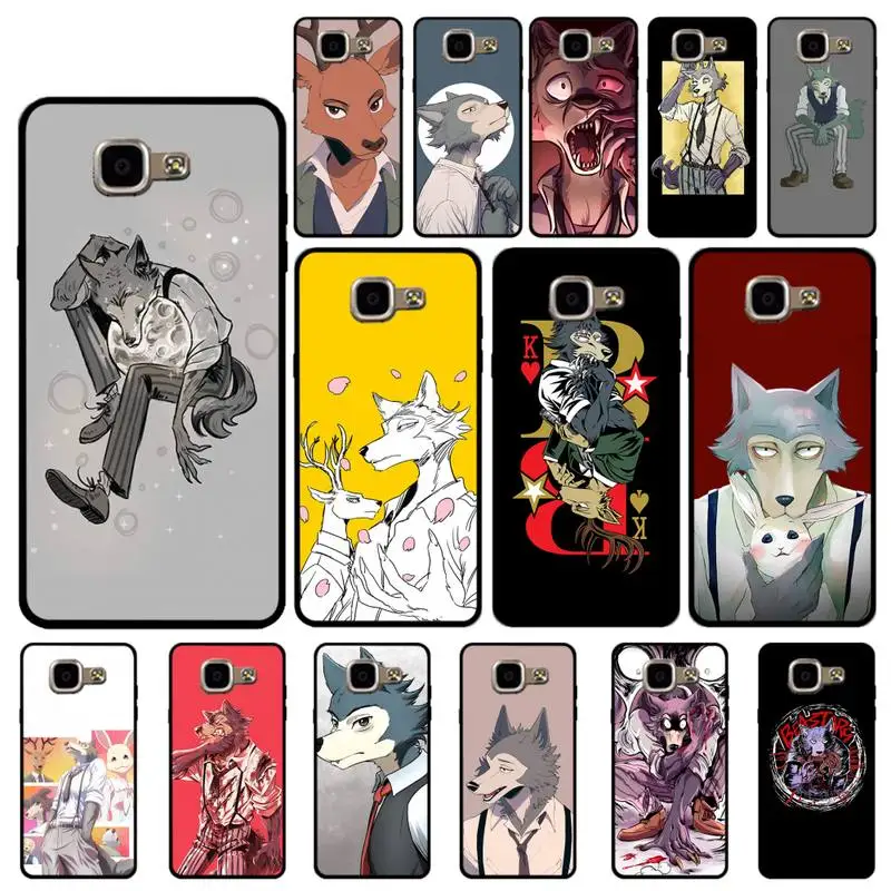 YNDFCNB BEASTARS аниме окрашенный чехол для телефона Samsung A6 A8 Plus A7 A9 A20 A20S A30 A30S A40 A50