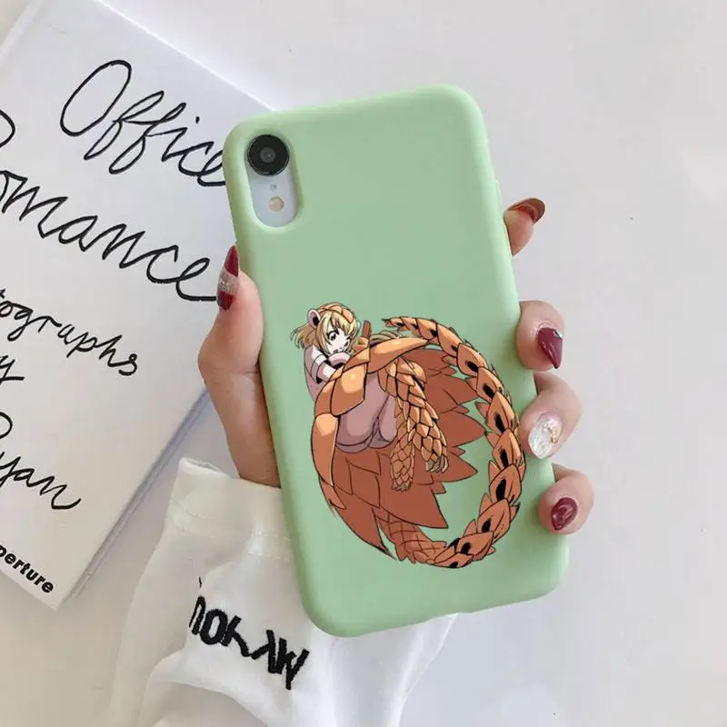 

FHNBLJ Kemono Friends Phone Case Soft Solid Color for iPhone 11 12 13 mini pro XS MAX 8 7 6 6S Plus X XR