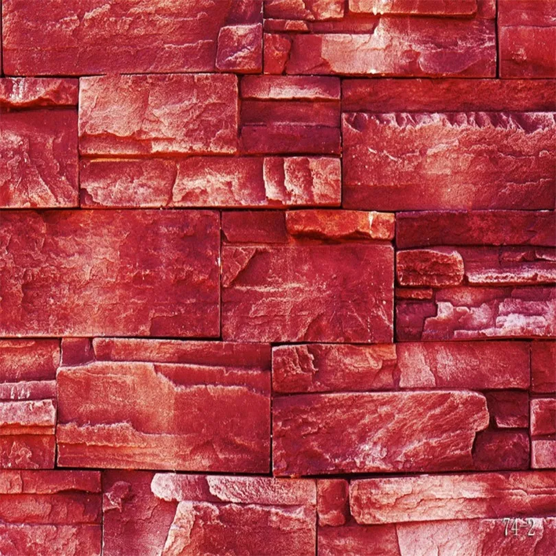 Реквизит для фотостудии Nitree фон фотосъемки Красный Ретро кирпич каменная стена