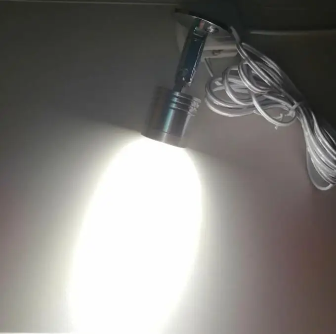 1 Вт DC12V Светодиодный точечный светильник мини-светильник потолочный