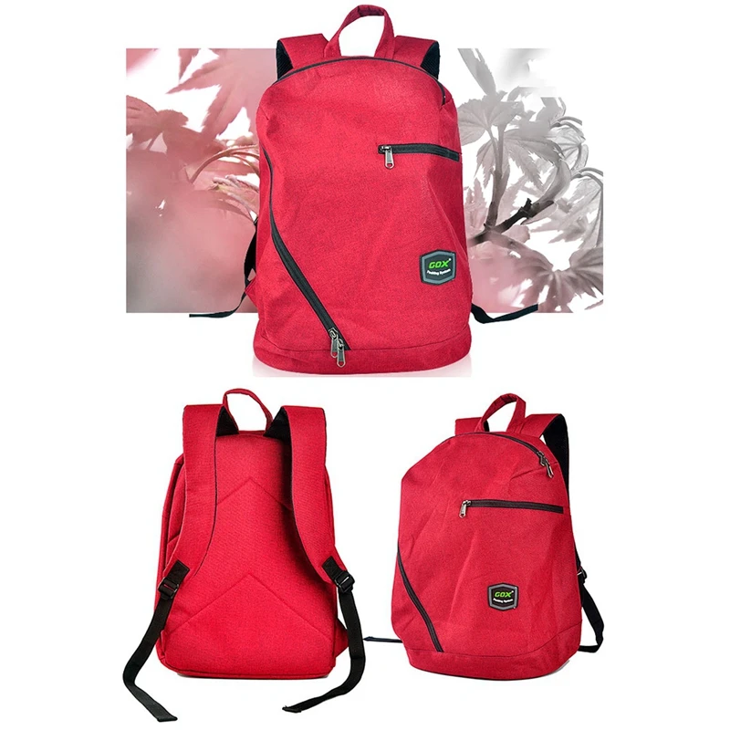 

GOX Men's Backpack 15.6 Inch Computer Bag Large Capacity Travel Backpack Simple Leisure Sports Backpack