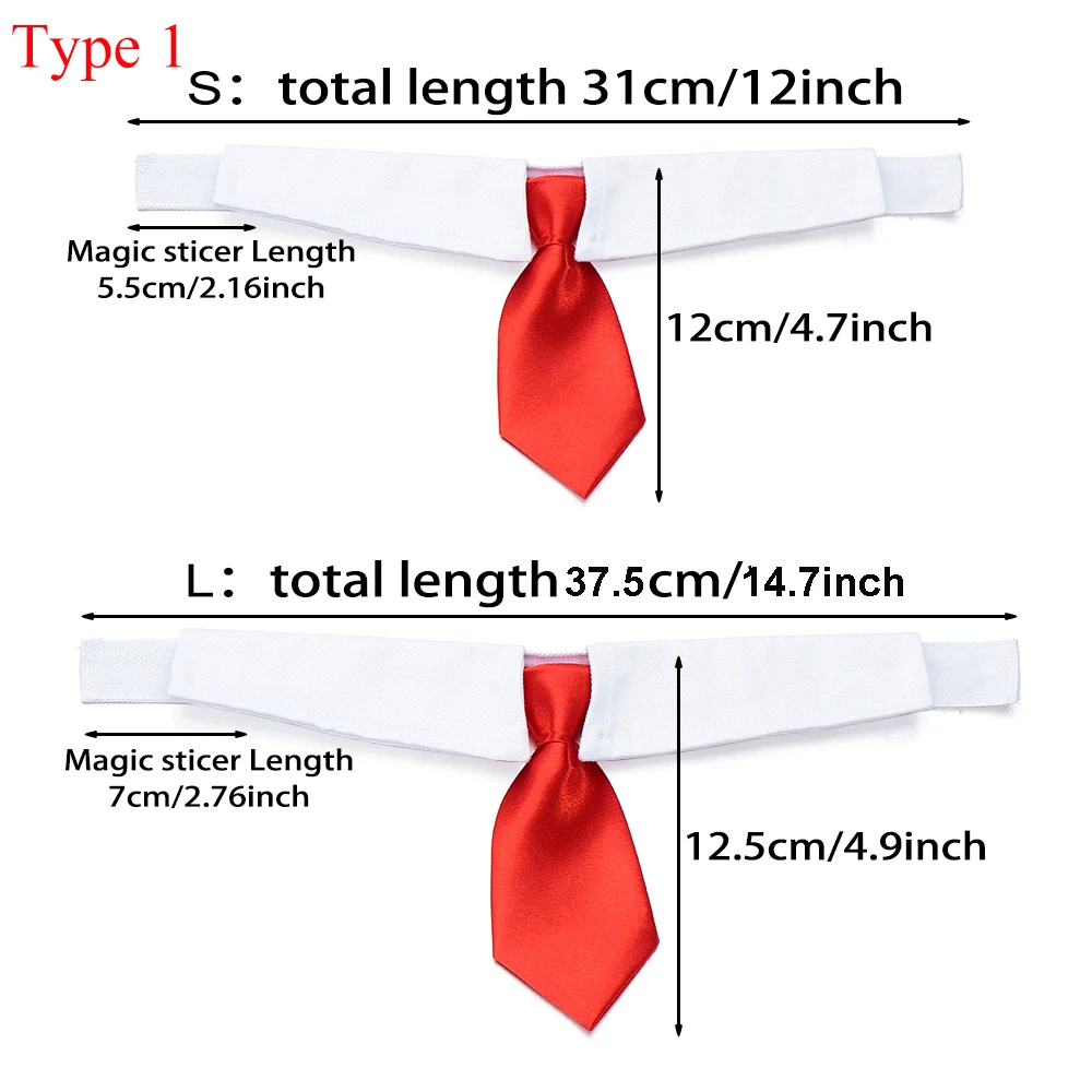 Multi style Cute Cotton Adjustable Dog Necktie Cat Grooming Formal Tie Comfortable Suit Tuxedo Bow Ties Pet Accessories | Дом и сад