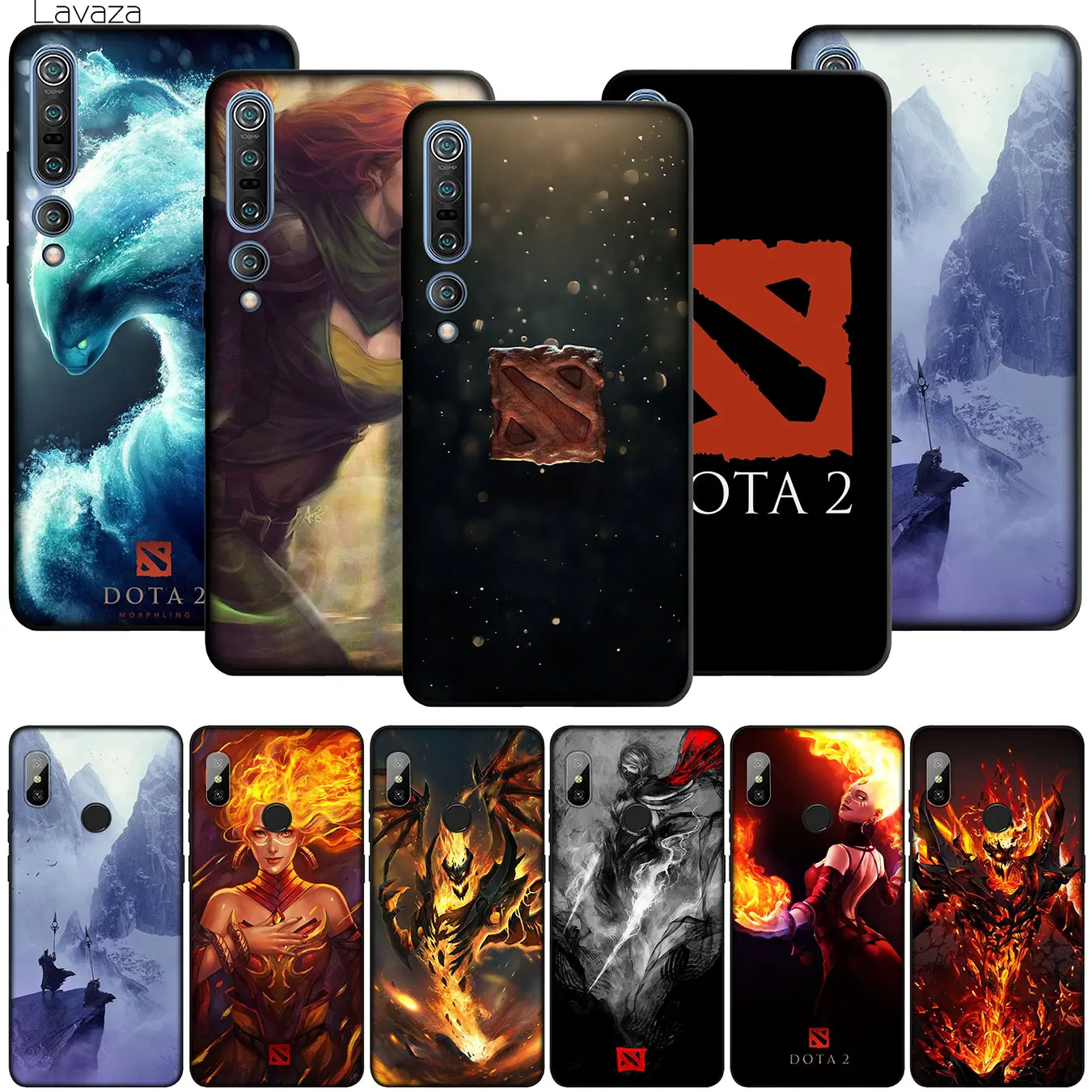 Мягкий силиконовый чехол dota 2 с логотипом для Xiaomi 10 9 9T 8 SE A1 A2 A3 Pro Lite CC9 C99E
