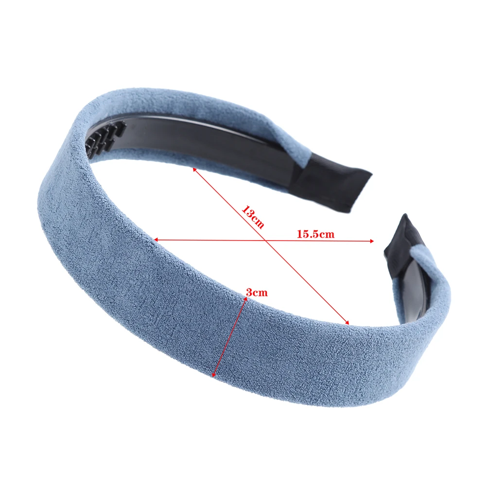 Простые бархатные ободки для волос Molans однотонные Модные Ободки с маленькими