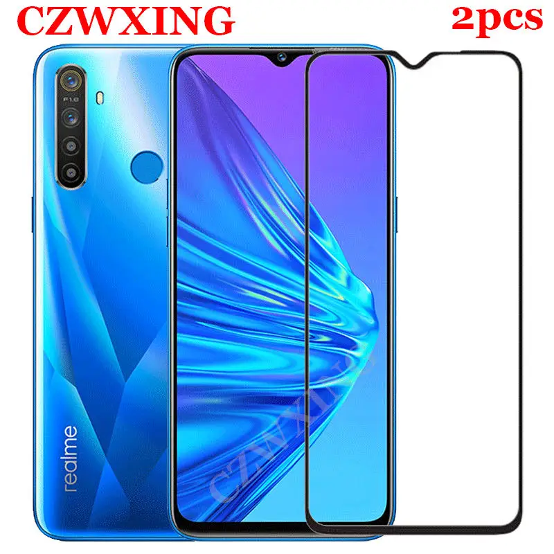 2 шт для Realme 5 закаленное стекло Realme5 Pro протектор экрана для OPPO Realme 5 Pro 5Pro полная крышка защитная пленка