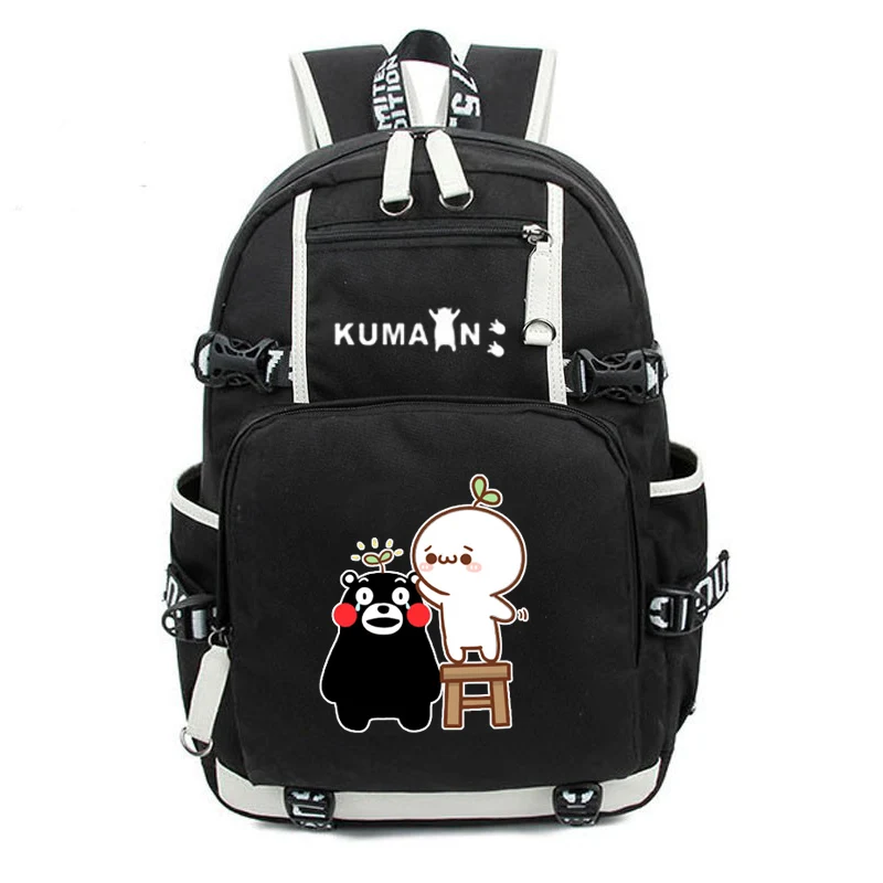 Японские школьные ранцы для косплея Kumamon Kawaii девочек и мальчиков рюкзак
