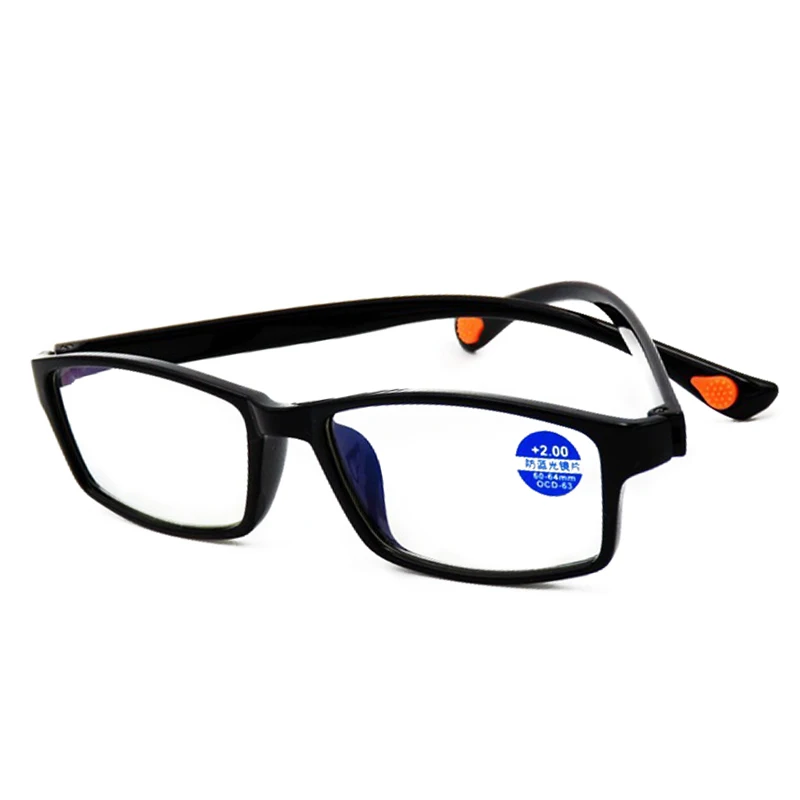 Новые модные очки для чтения с полной оправой защитой от сисветильник света HD TR90