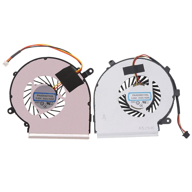 

2 Pcs Cooling Fan For Msi Ge62 Ge72 Gl62 Gl72 Pe60 Pe70 Series Paad06015sl, 1 Pcs Cpu Cooling Fan & 1 Pcs Laptop Gpu Cooling Fan