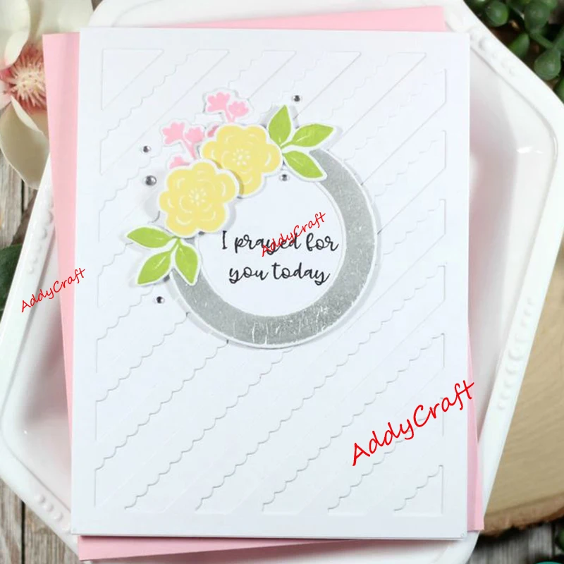 Металлические штампы диагональная рамка штампованная форма для украшения