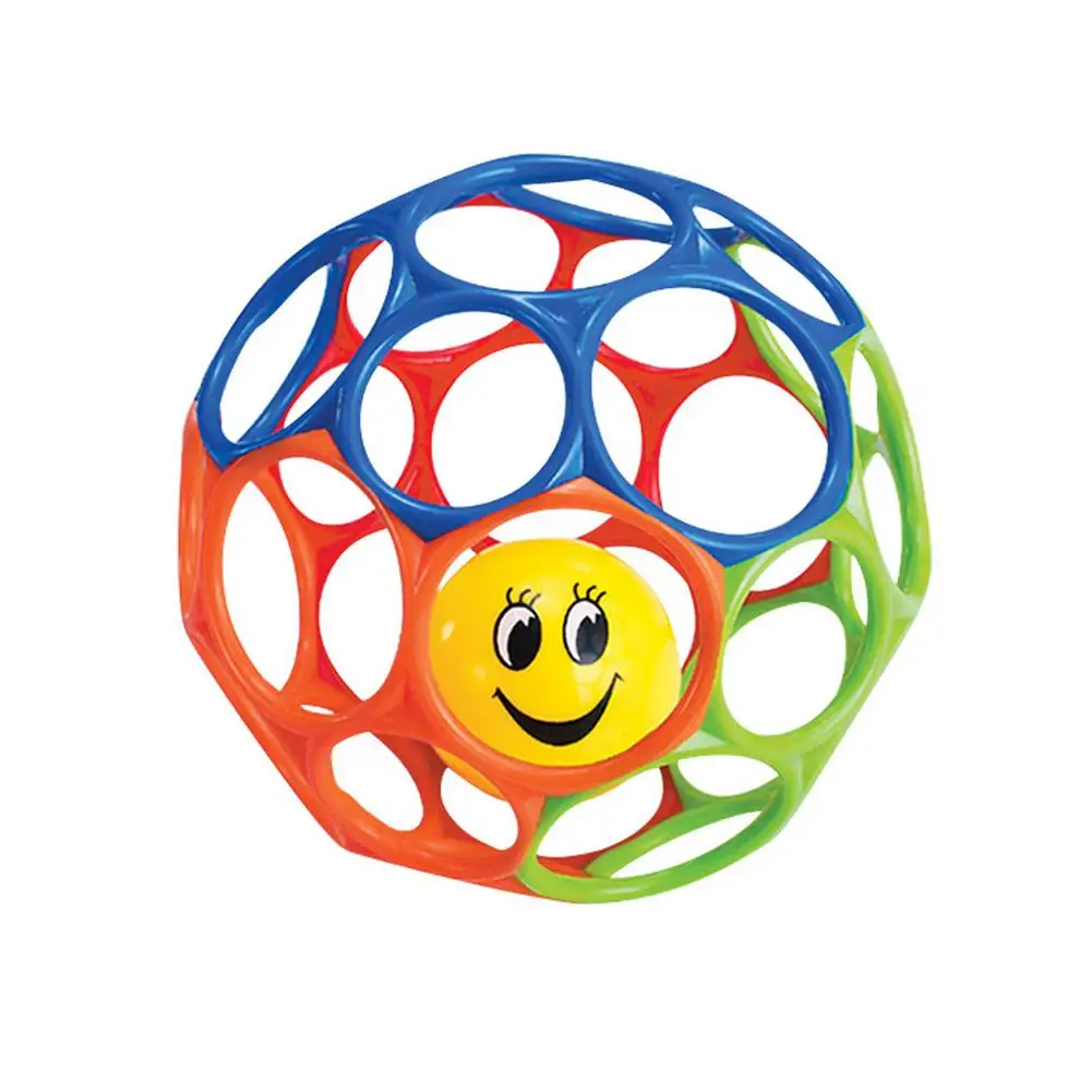 

Baby Rattle Toy - Easy Grip Ball Hole Ball Toy Light-Weight Rattle Ball For Babies Little Boys Girls