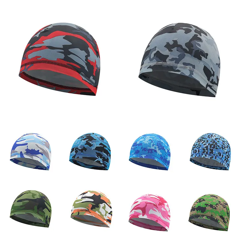 

Colorful Fashion Creative Cycling Skull Cap Bike Helmet Sport Cycling Riding Cap Men Outdoor Classic Quickly Drying Hat