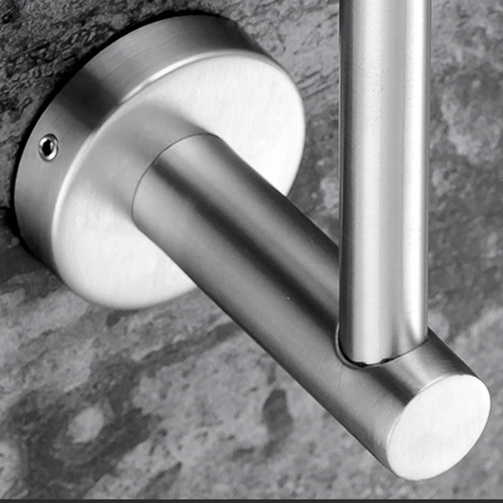 Держатель для туалетной бумаги из нержавеющей стали настенный прочный держатель