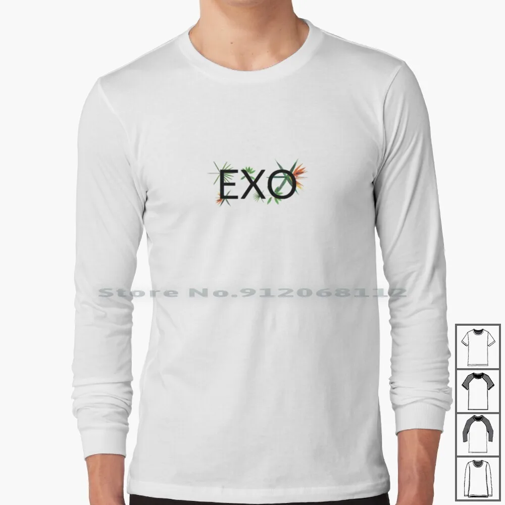

- The War Design Long Sleeve T Shirt The War L Exolution Wolf Growl Monster Kpop