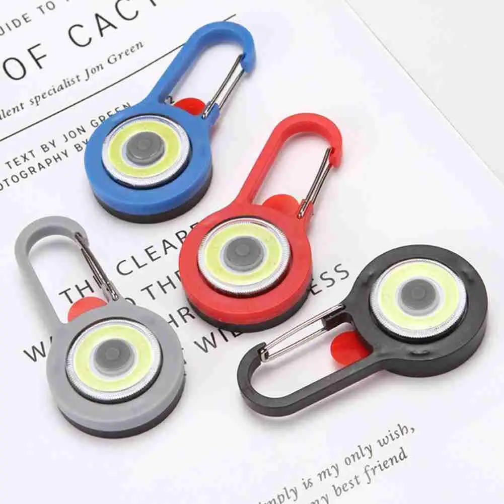 

Led Carabiner Lock Mini Portable Flashlight Lamp Keychain Light Torch Lamps Emergency Camping Tent Lamp Pocket Backpack Lights