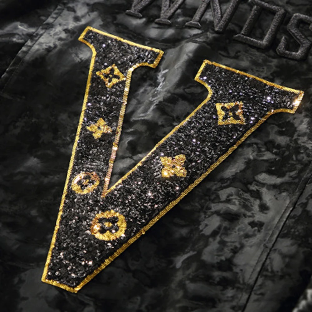 

Men Jacket 2021 Casual Spring Autumn PU Faux Leather Moto Coat Army Men's Bomber Jackets windbreak Sequins V slim Male outerwear