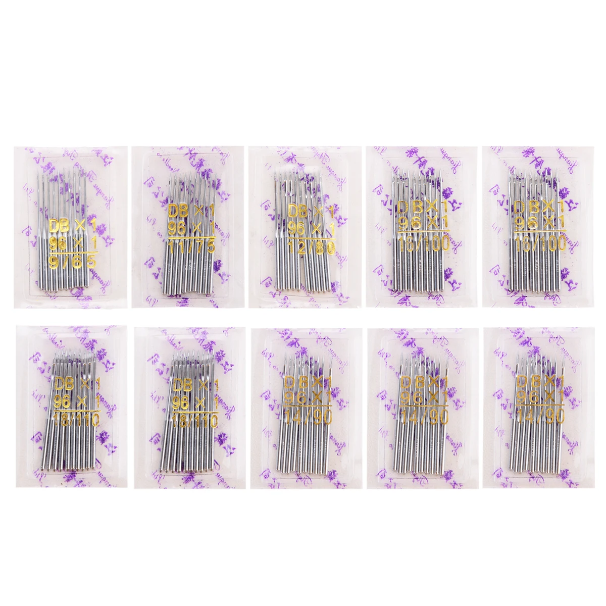 100 шт Швейные иглы швейная машина DIY нить Бытовая универсальная стальная все