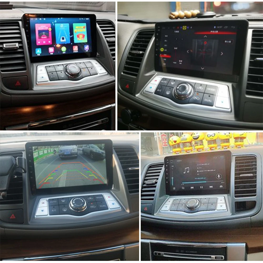 Автомобильный мультимедийный плеер стерео GPS DVD радио навигация Android экран