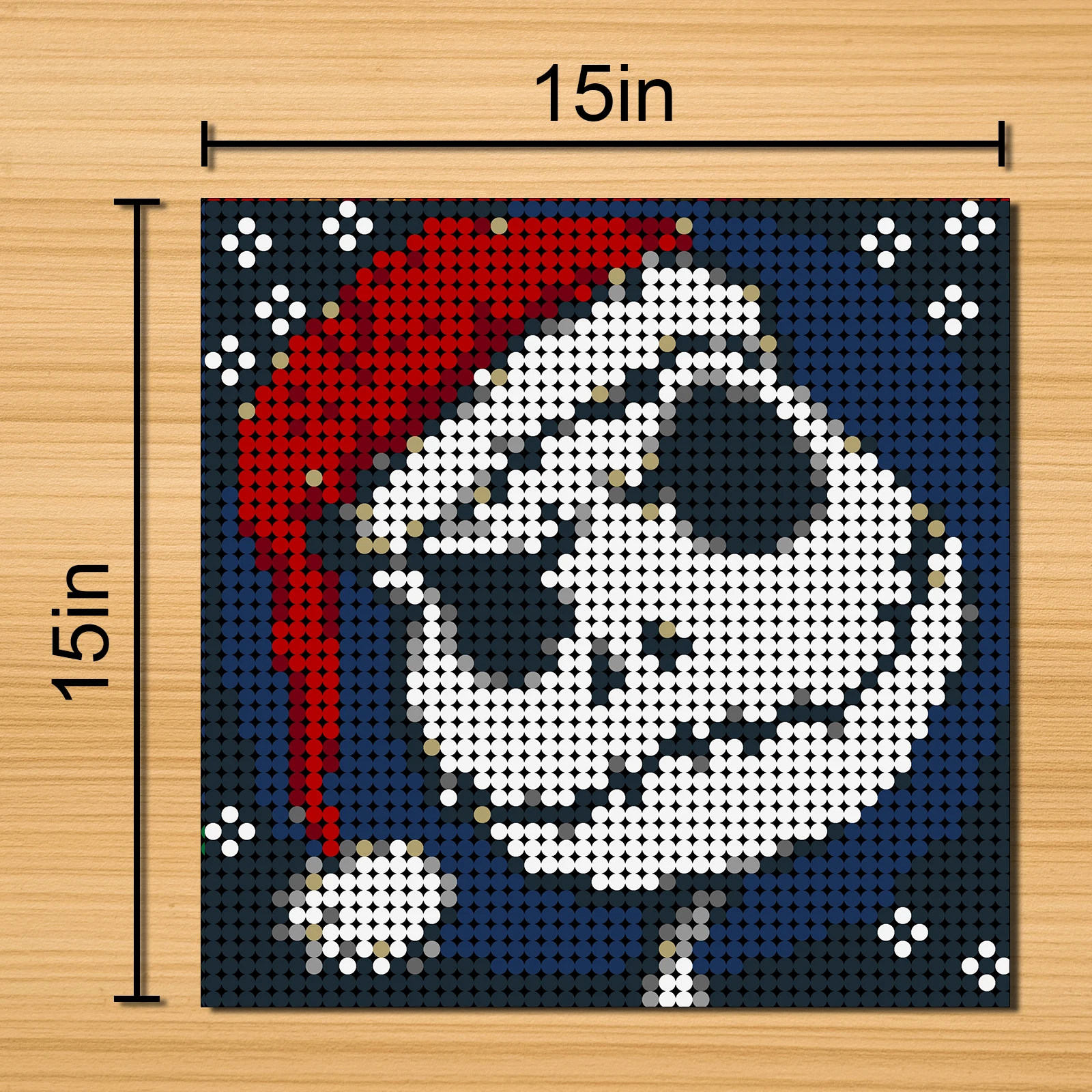 

Skellingtoned пикселей мозаичного искусства картина домкрата серии Мпц блоки для взрослых и детей Строительные блоки фон сделай сам украшения де...