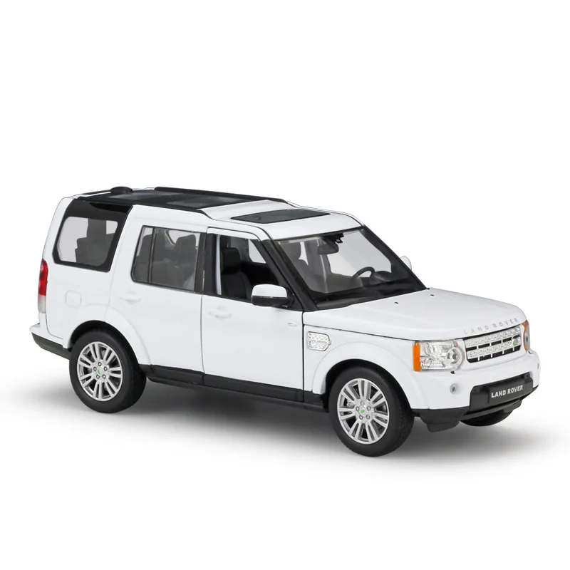 Welly 1:24 Land Rover Дискавери коричневый автомобиль сплав модель автомобиля Моделирование Украшение автомобиля коллекция Подарочная игрушка Литье под давлением модель мальчика - Color: Land Rover