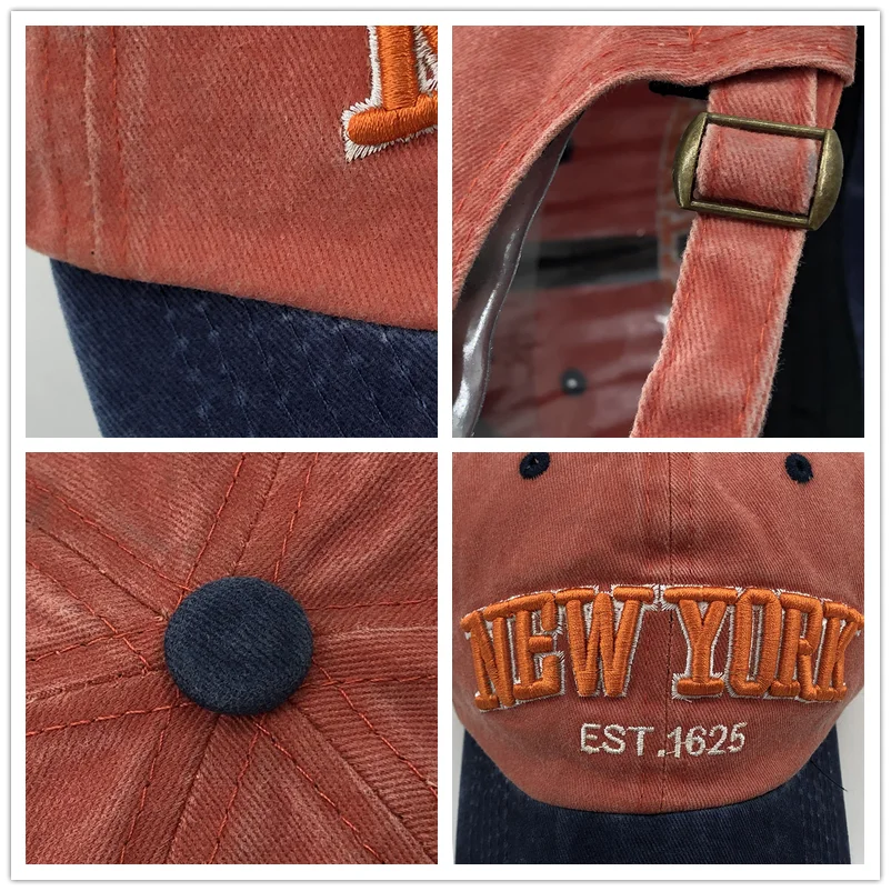 New Cotton Men baseball cap for women snapback hat new York embroidery bone caps gorras casual casquette men hats | Аксессуары для