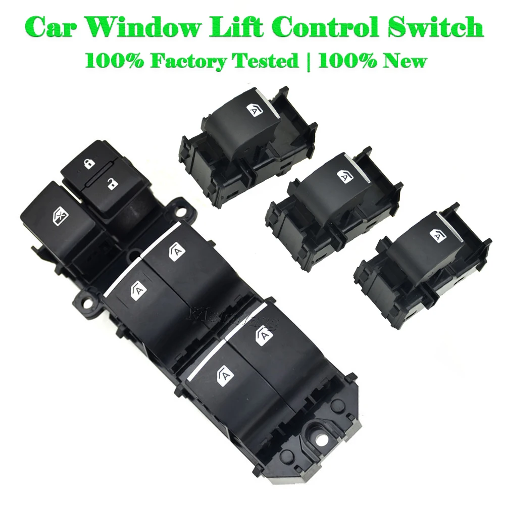 

Power Window Switch Set For Toyota RAV4 RAV 4 2019 2020 Light LED Left Driving Backlight 84040-06070 84040-33170 84040-10020