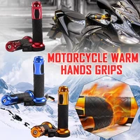 motorcycle electric heating handgrip for scooter modification adjustable winter warm handlebar with 2 gears motorcycle accessory