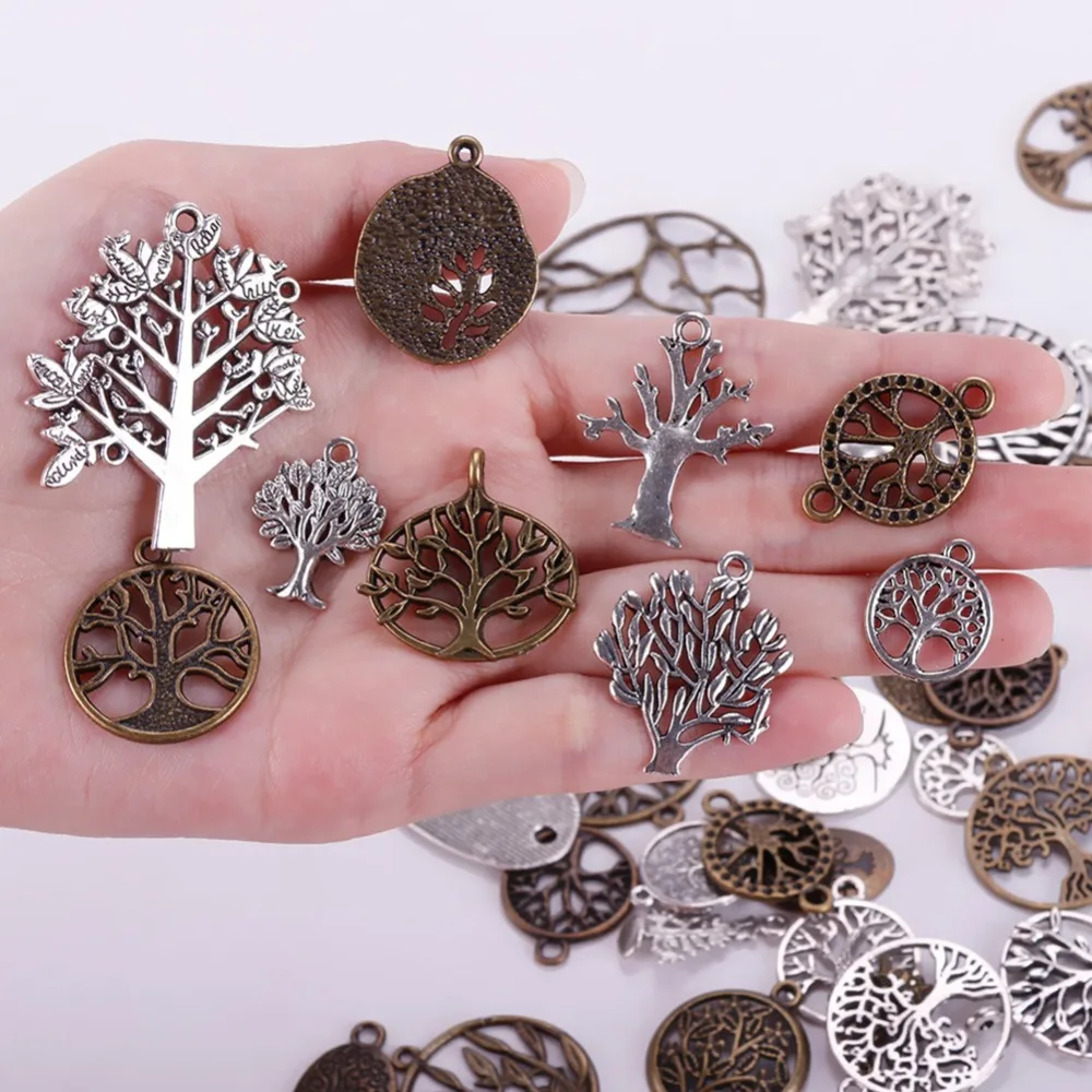 Подвеска Дерево жизни 68/150 шт./компл. подвеска сделай сам золото цвет белый и