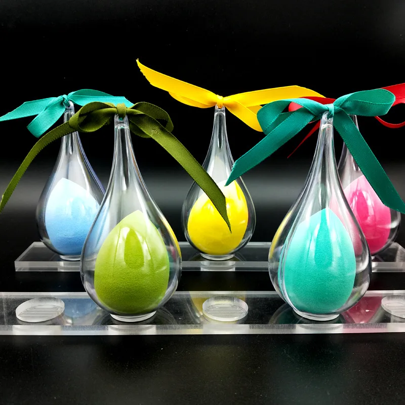 Заказной Рождественский косметический спонж для пудры Мягкий Гладкий женский