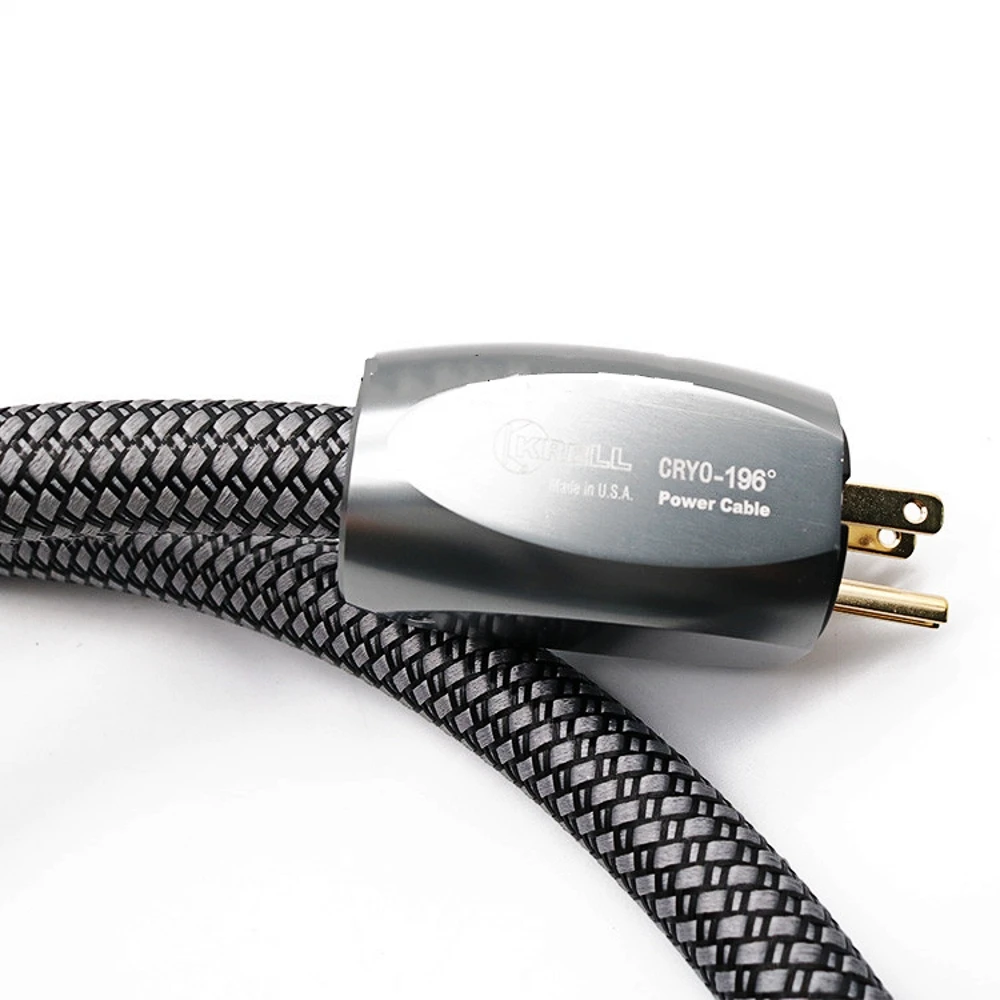 HIFI European standard Qili ryo-196 AC audiophile power cable Schuko US ver / EU audio cord |